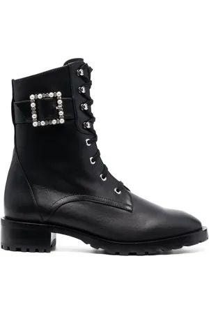 Stuart Weitzman Bottines à détails de perles