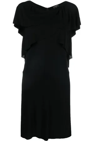 CHANEL Robe courte à design drapé