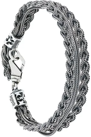 EMANUELE BICOCCHI Bracelet en chaîne tressée