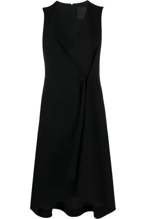 Givenchy Robe mi-longue plissée à boutonnière