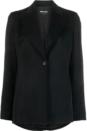 Giorgio Armani Blazer à simple boutonnage (années 2000)