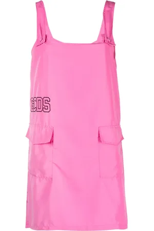 GCDS Robe courte à logo brodé
