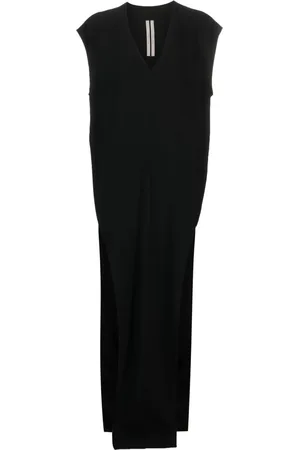 Rick Owens Robe longue à col v