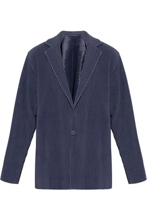 Issey Miyake Blazer plissé à simple boutonnage