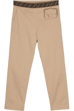 Fendi Pantalon fuselé à motif FF