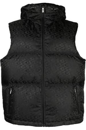 GCDS Gilet à motif monogrammé