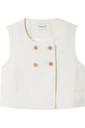 Claudie Pierlot Débardeur à boutons à fleurs