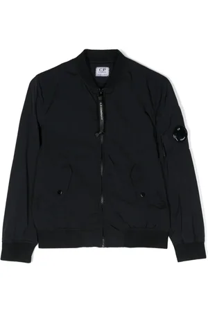 C.P. Company Veste bomber zippée à patch logo