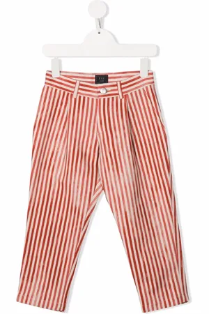 FAY Pantalon droit à rayures