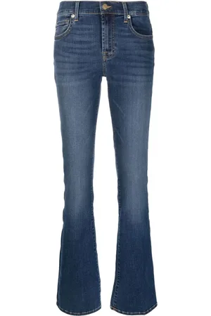 7 for all Mankind Jean bootcut à taille mi-haute