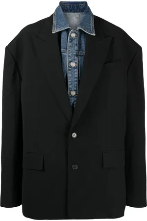 JUUN.J Blazer oversize à revers pointus
