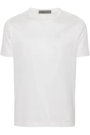 corneliani T-shirt en coton à col rond