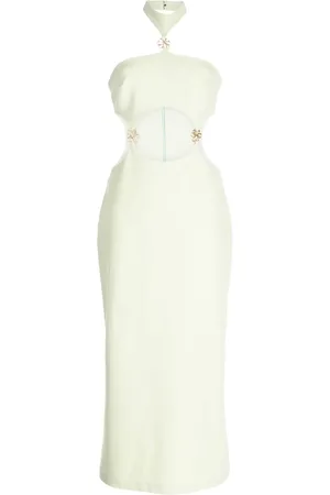 Cult Gaia Robe Olivia à dos-nu