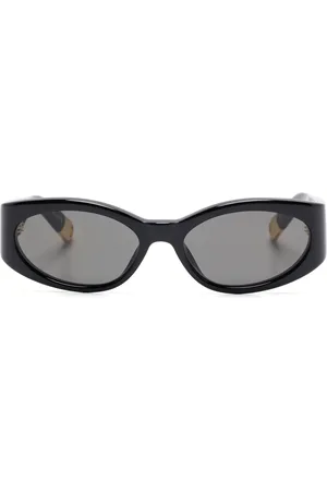 Linda Farrow X Jacquemus lunettes de soleil à monture ovale