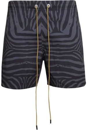 Rhude Short de bain à lien de resserrage