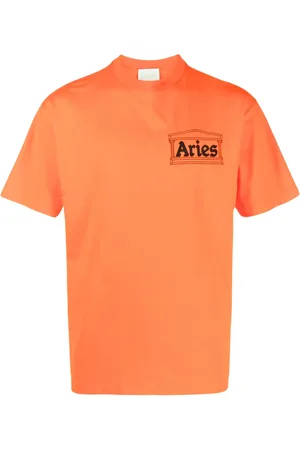 ARIES T-shirt en coton à logo imprimé
