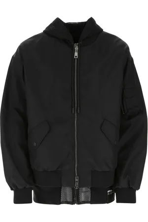 Dolce & Gabbana Veste bomber à détails en résille