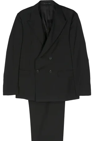 LOW BRAND Costume en laine vierge à boutonnière croisée