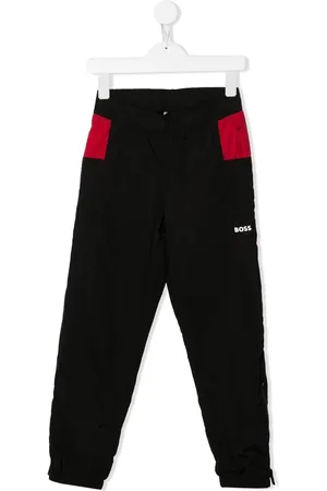 HUGO BOSS Pantalon cargo à design colour block
