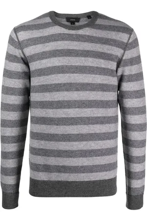 Vince Pull en maille à rayures
