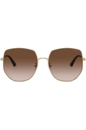 Jimmy Choo Lunettes de soleil ornées de cristaux