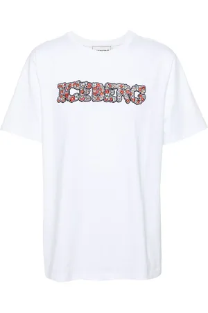 Iceberg T-shirt à logo brodé