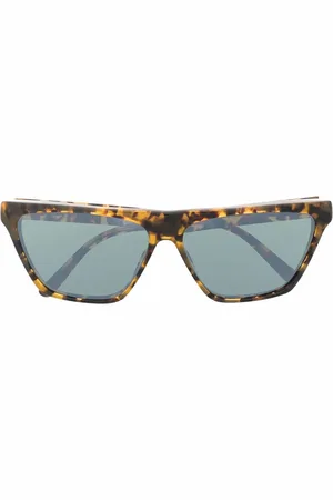 The Attico Lunettes de soleil à monture effet écaille de tortue