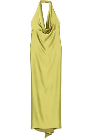 BLANCA Satin maxi dress