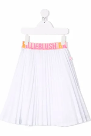 Billieblush Jupe plissée à taille à logo