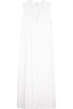 Hermès Robe sans manches à coupe longue (années 1990-2000)