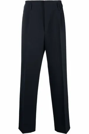 Golden Goose Pantalon droit à plis marqués