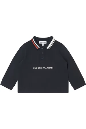 Emporio Armani Polo à logo brodé