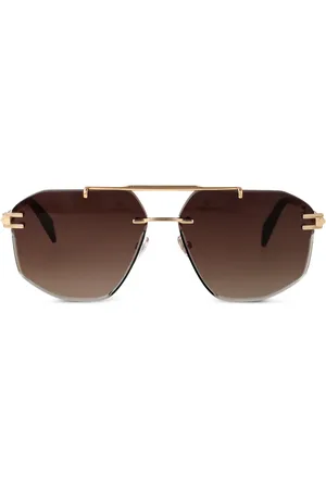 Chopard Lunettes de soleil à monture géométrique