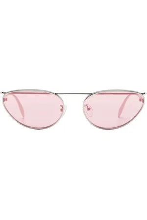 Alexander McQueen Lunettes de soleil à monture papillon