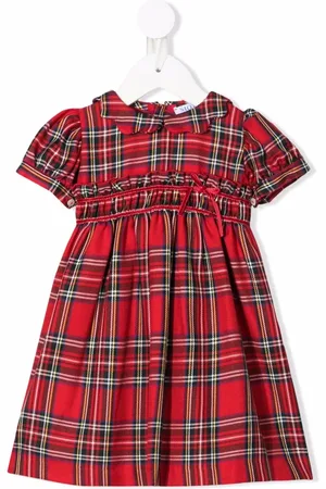 SIOLA Robe évasée à carreaux