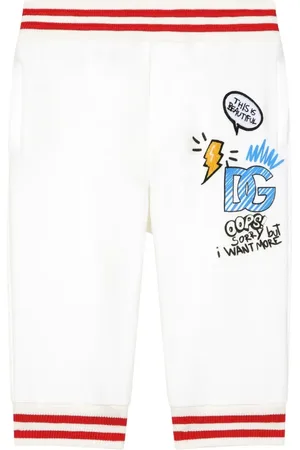 Dolce & Gabbana Pantalon de jogging à logo imprimé
