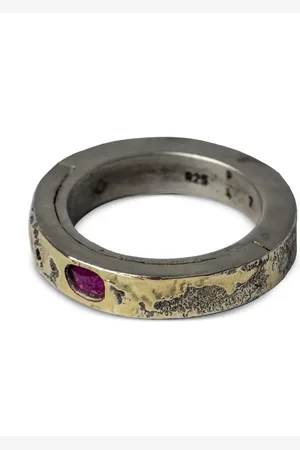 PARTS OF FOUR Bague Sistema en or 18ct et sterling