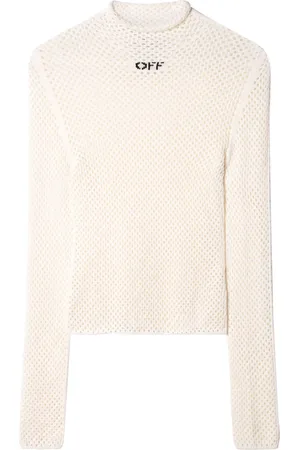 OFF-WHITE Haut en maille ajourée