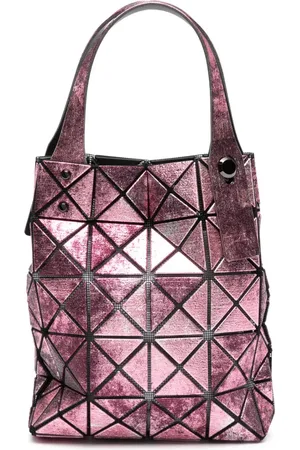 Issey Miyake Sac cabas métallisé Platinum Nebula