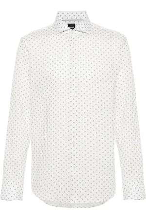 HUGO BOSS Chemise à pois imprimés