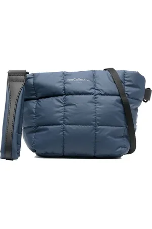 VeeCollective Sac à bandoulière matelassé à design carré