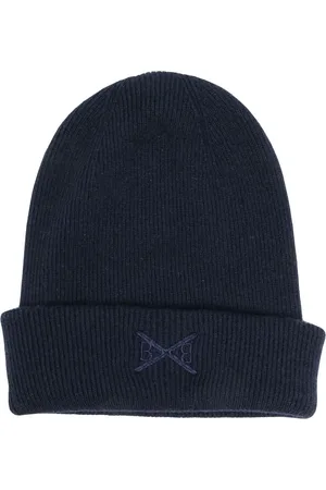 Barrie Bonnet en maille à logo brodé