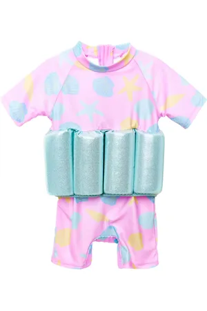 SOLISWIM KIDS Combinaison de flottaison à imprimé coquillage