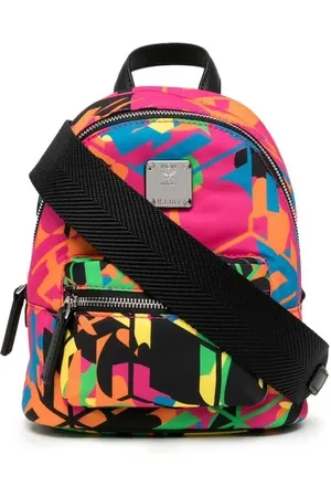 MCM Sac porté épaule à plaque logo