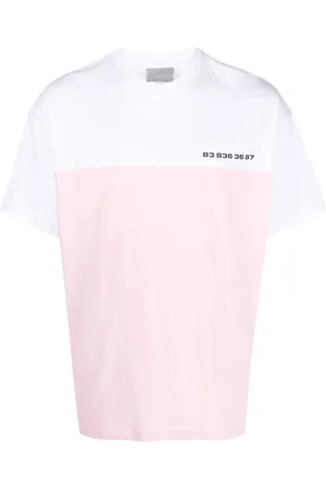VTMNTS T-shirt colour block à logo imprimé