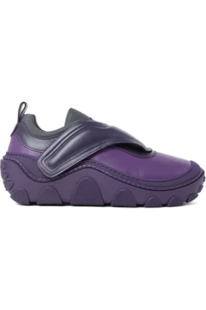 Kiko Kostadinov Baskets en cuir à logo embossé