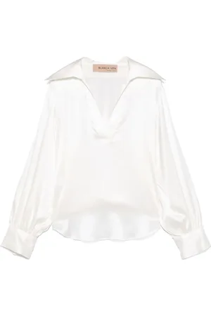 BLANCA Blouse à lien de resserrage