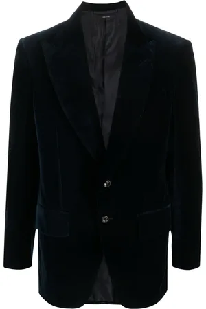 Tom Ford Blazer en velours à boutonnière