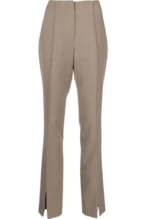 REJINA PYO Pantalon à fentes avant