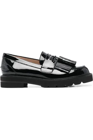 Stuart Weitzman Mocassins à détails de pompon